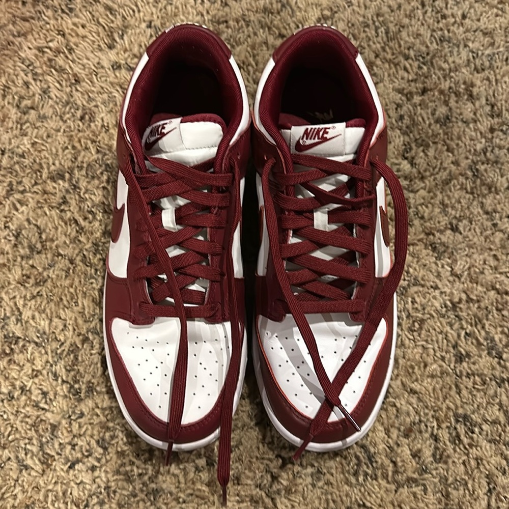 Nike Dunk Low Team Red.  Size 10 Men’s very lightly worn in box.